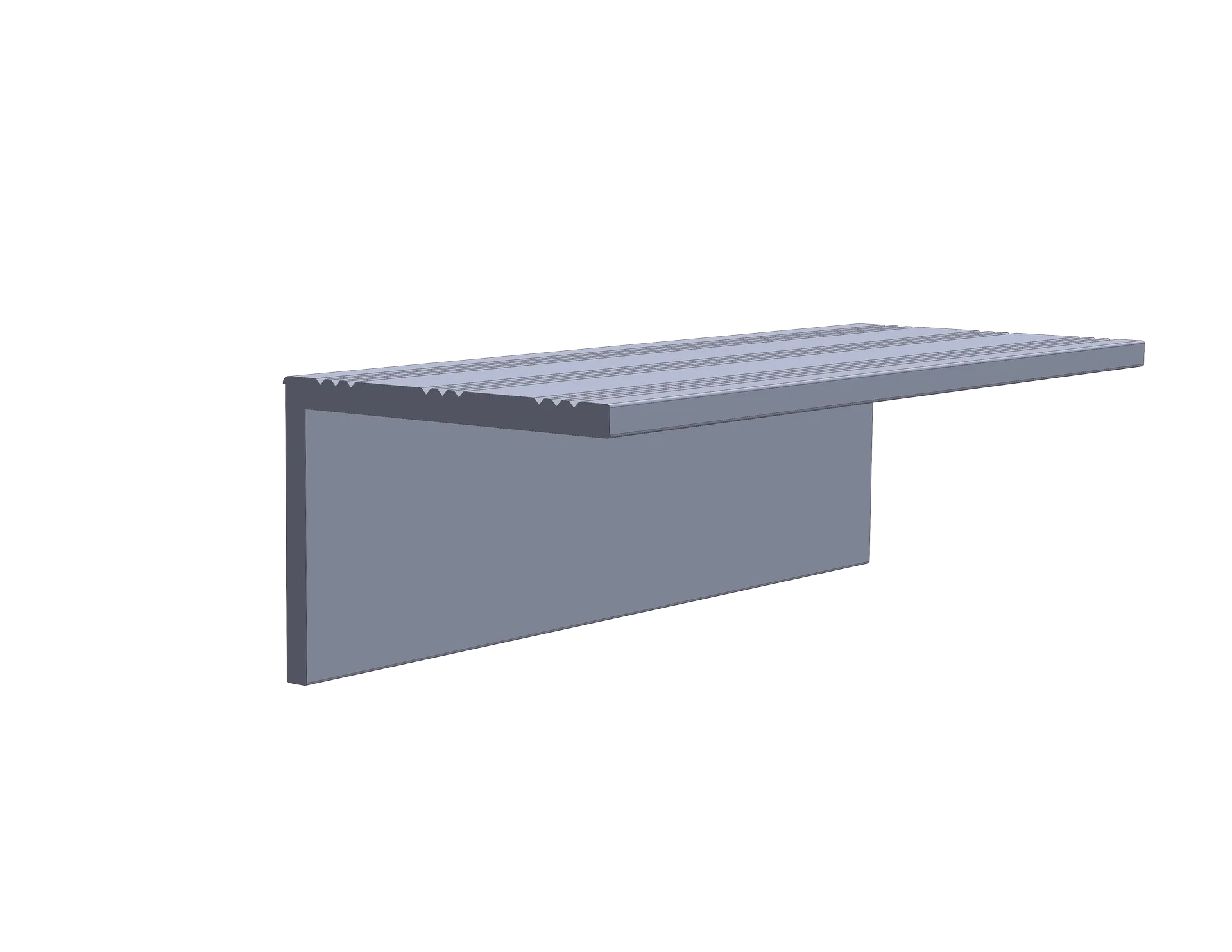 Protective Step Cover Profile for Bus Flooring